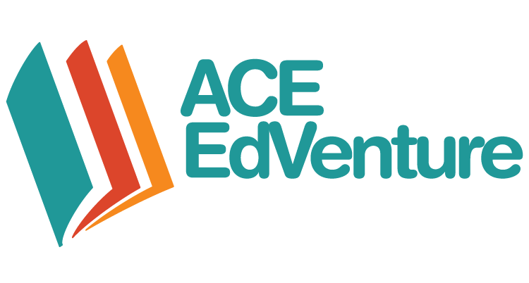 A picture of ACE Edventure logo.
