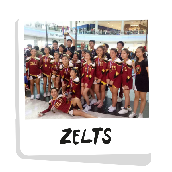 Sri Emas International School cheerleading team, Zelts.