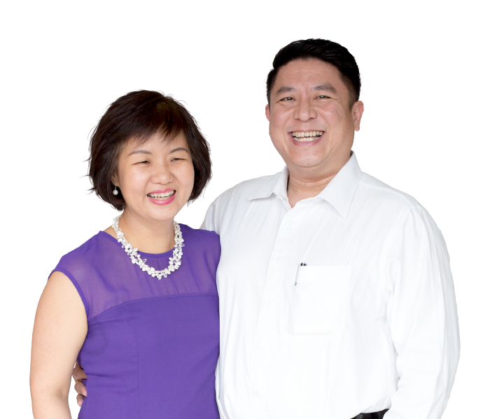 Dato Thong and Janice, parents of Julian and Justin who are students of Sri Emas International School.